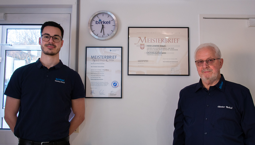 Birkel Senior und Junior